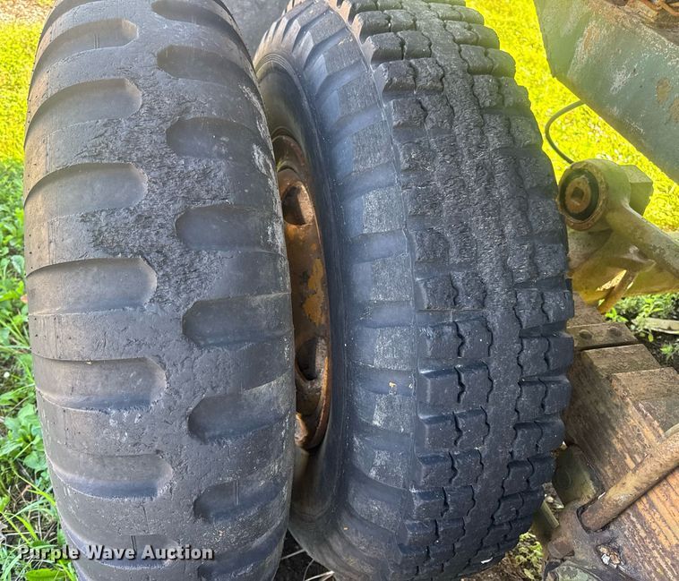 image for item EN4597 1957 Dorsey  flatbed trailer