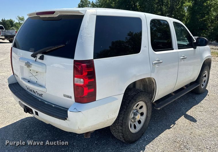 image for item EN4601 2009 Chevrolet  Tahoe Police SUV