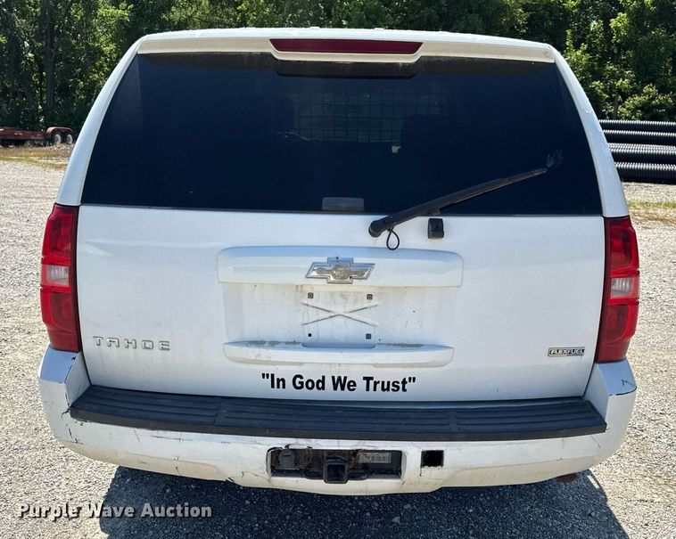 image for item EN4601 2009 Chevrolet  Tahoe Police SUV