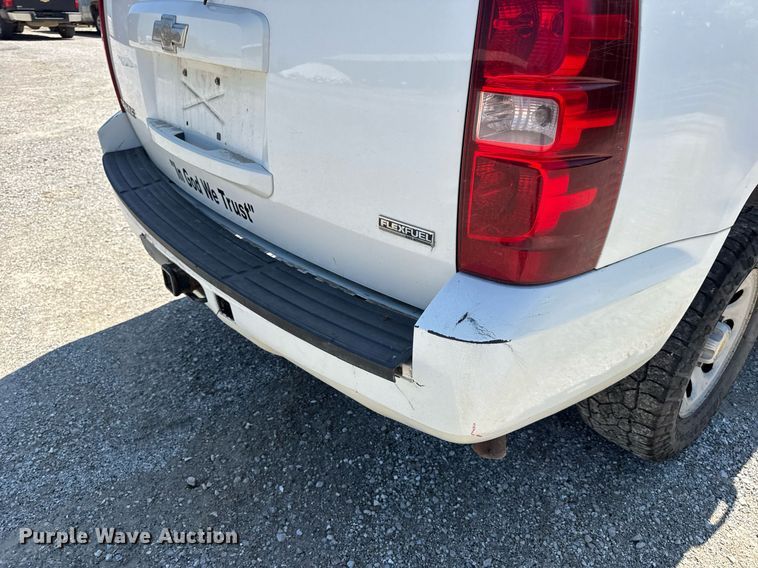 image for item EN4601 2009 Chevrolet  Tahoe Police SUV