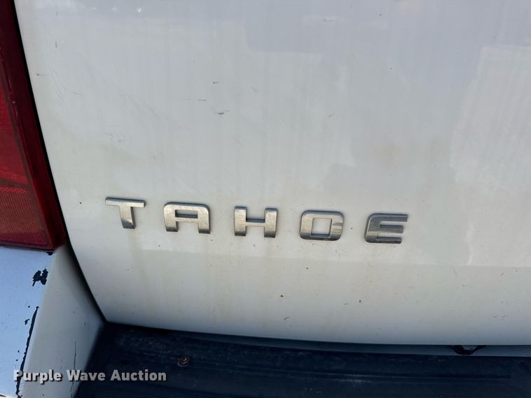 image for item EN4601 2009 Chevrolet  Tahoe Police SUV