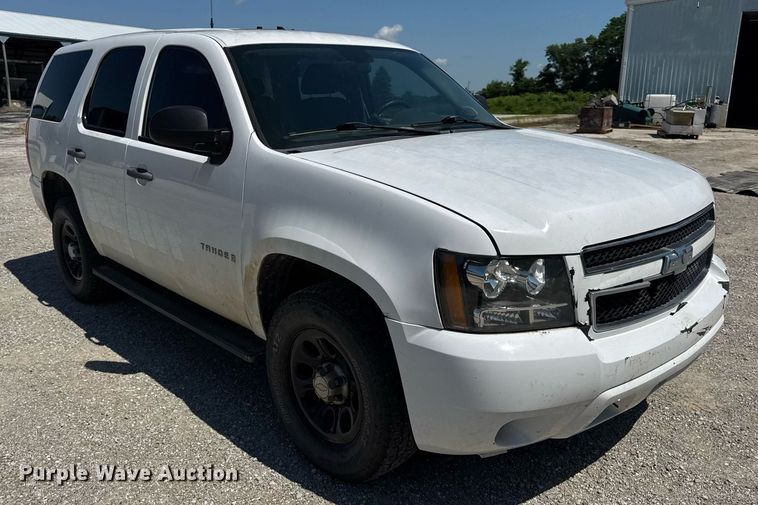 image for item EN4602 2009 Chevrolet  Tahoe Police SUV