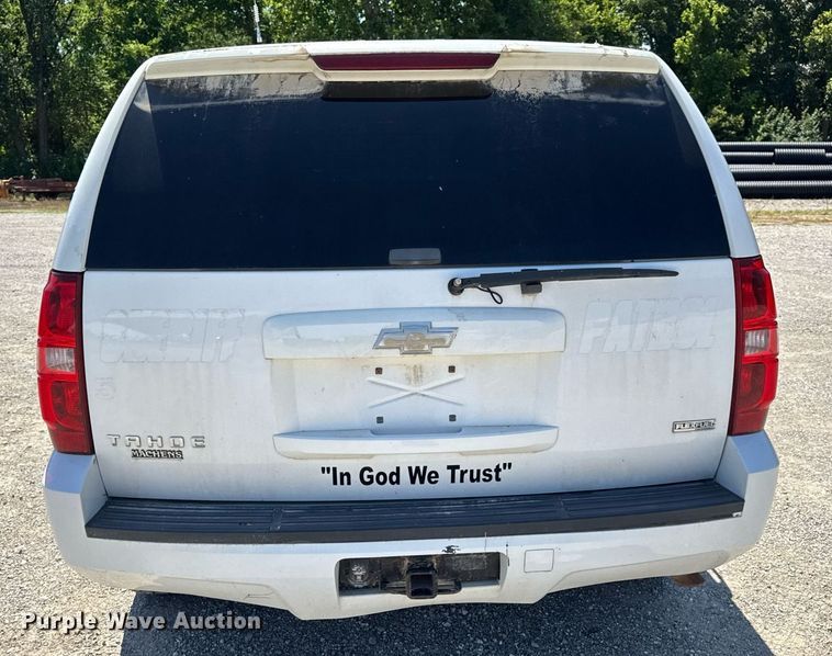 image for item EN4602 2009 Chevrolet  Tahoe Police SUV