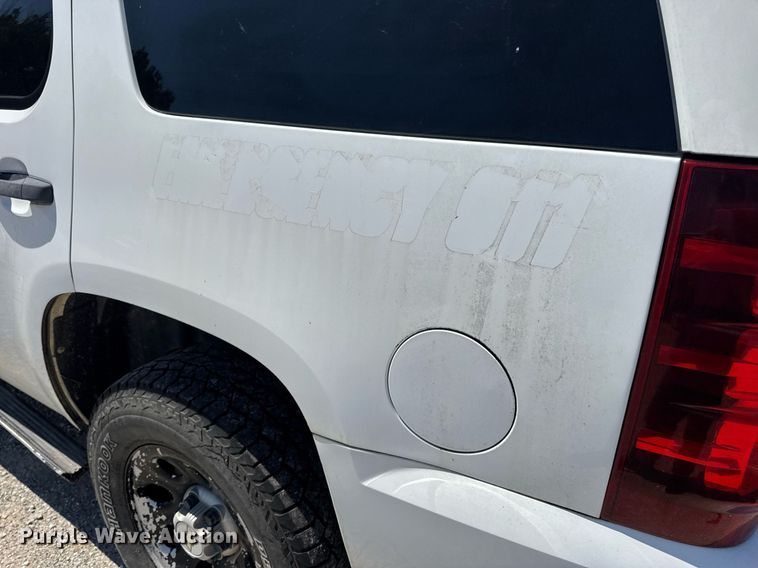 image for item EN4602 2009 Chevrolet  Tahoe Police SUV