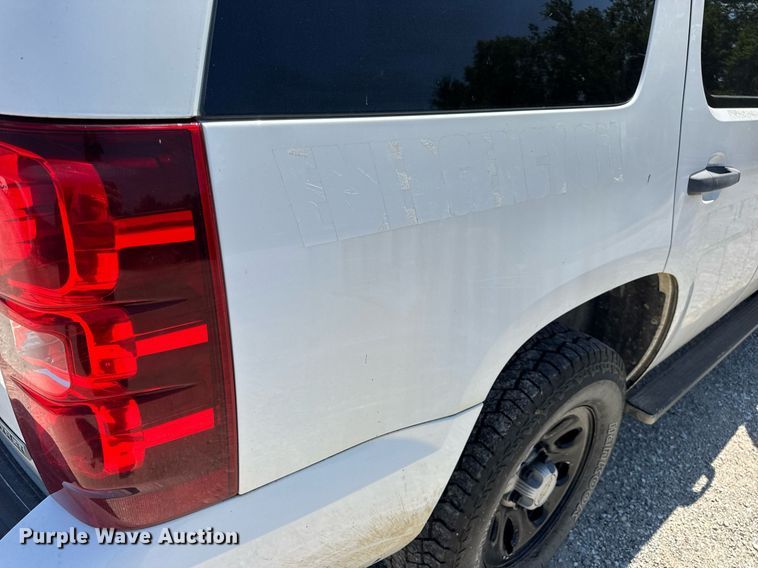 image for item EN4602 2009 Chevrolet  Tahoe Police SUV