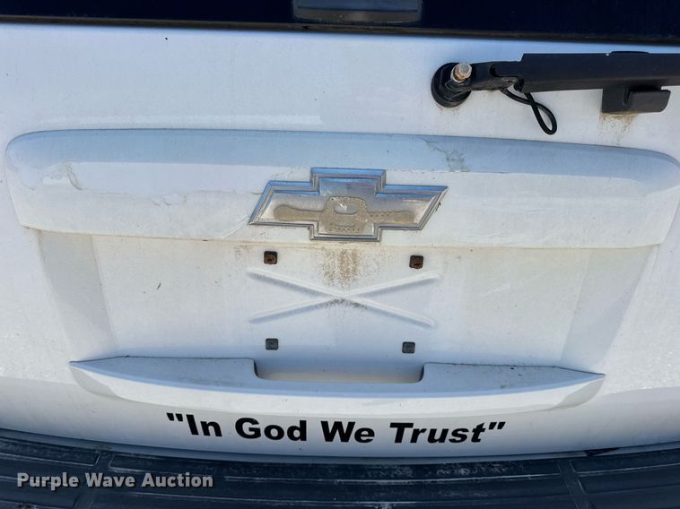 image for item EN4602 2009 Chevrolet  Tahoe Police SUV