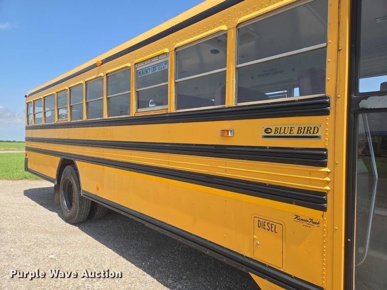 image for item EN8147 2005 Blue Bird school bus