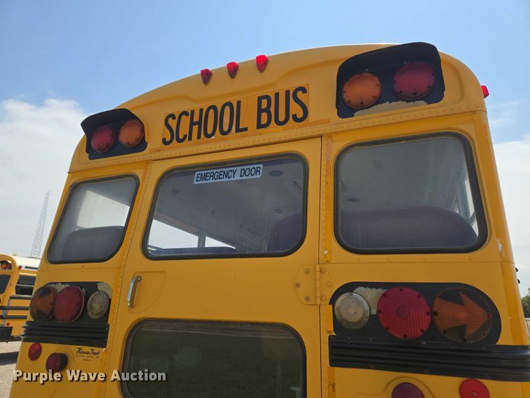 image for item EN8147 2005 Blue Bird school bus