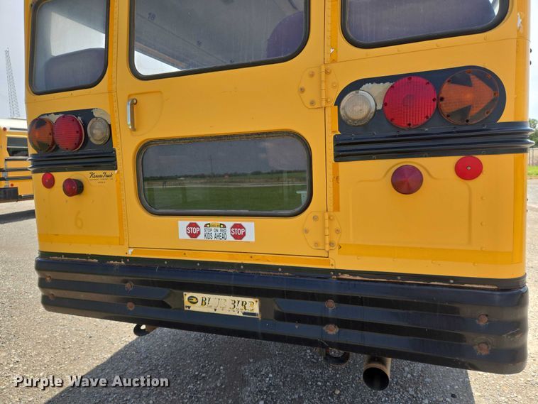 image for item EN8147 2005 Blue Bird school bus