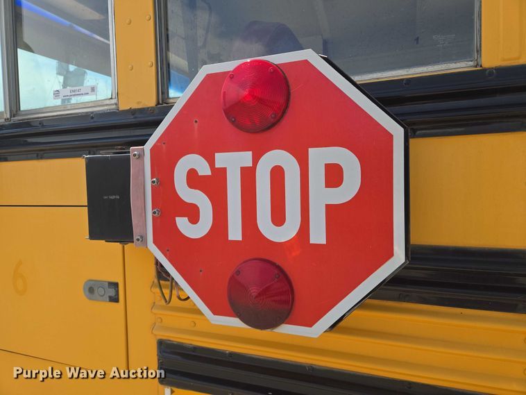 image for item EN8147 2005 Blue Bird school bus