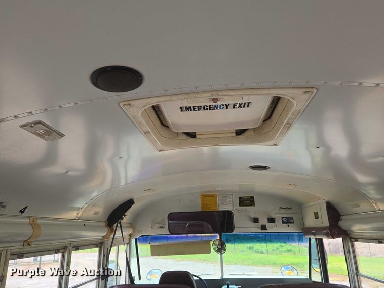 image for item EN8147 2005 Blue Bird school bus