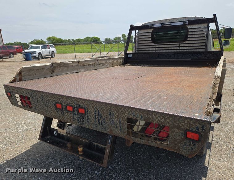 image for item EN8150 1999 Chevrolet Express 3500 dump flatbed pickup truck