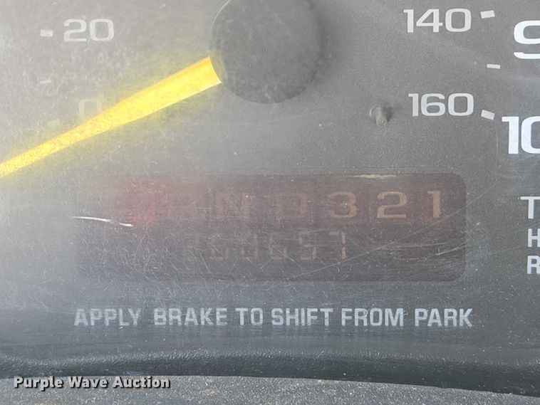 image for item EN8150 1999 Chevrolet Express 3500 dump flatbed pickup truck