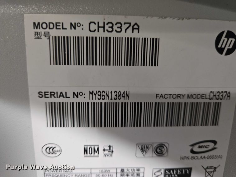 image for item EN8176 HP CH337A Designjet 510 plotter printer