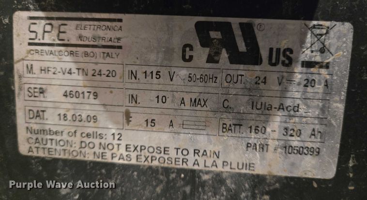 image for item EN8177 Nobles Speed Scrub floor scrubber