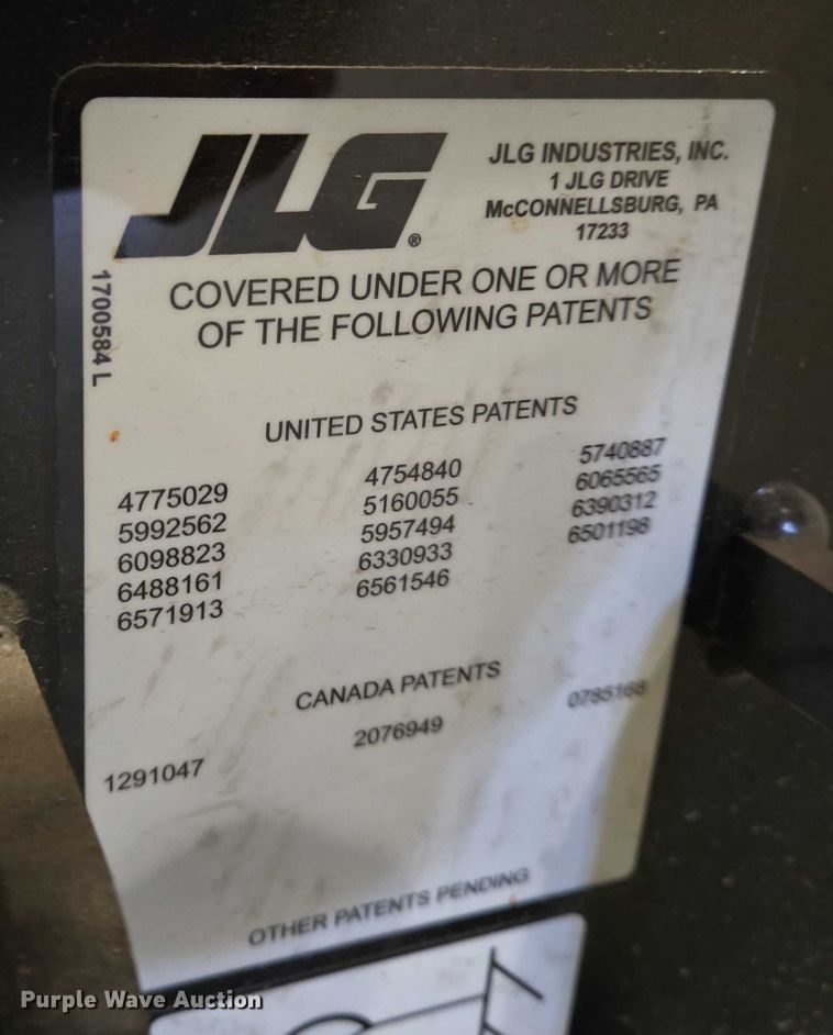 image for item EN8182 JLG 36AM vertical lift