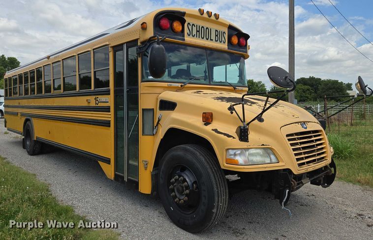 image for item EN8193 2010 Blue Bird Vision  school bus