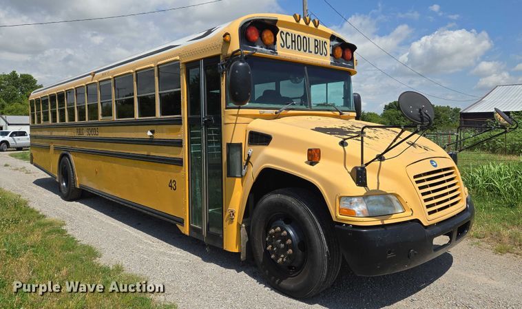 image for item EN8195 2009 Blue Bird Vision school bus