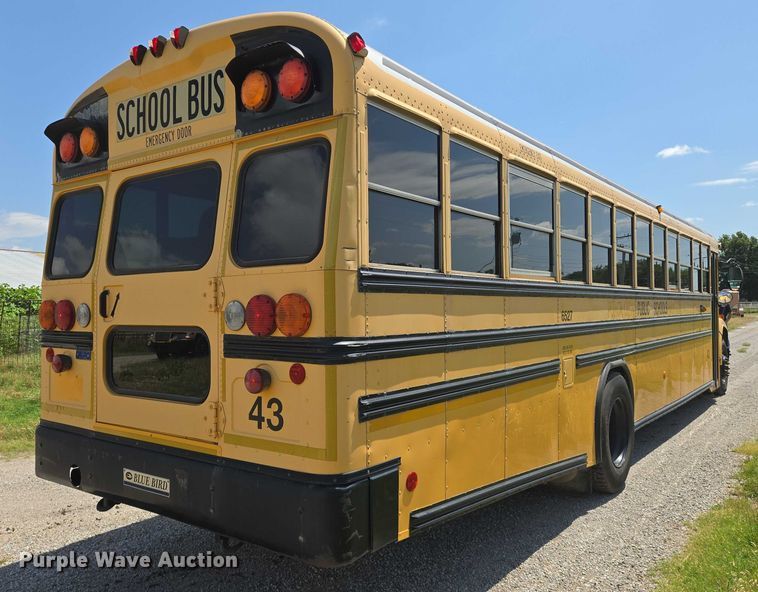 image for item EN8195 2009 Blue Bird Vision school bus