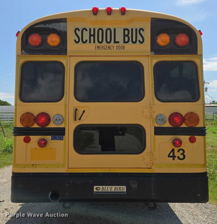 image for item EN8195 2009 Blue Bird Vision school bus
