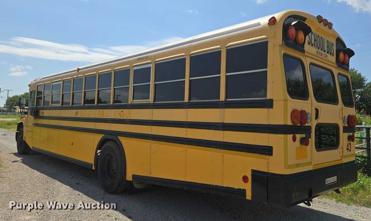 image for item EN8195 2009 Blue Bird Vision school bus