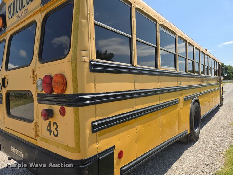 image for item EN8195 2009 Blue Bird Vision school bus