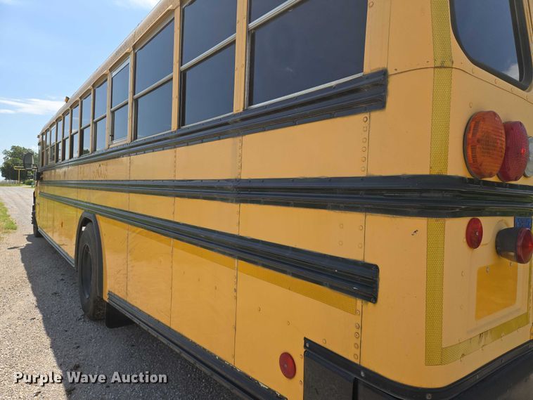 image for item EN8195 2009 Blue Bird Vision school bus