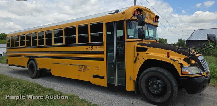 image for item EN8197 2014 Blue Bird Vision  school bus