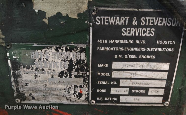 image for item EQ2595 Detroit Diesel 8V71 engine