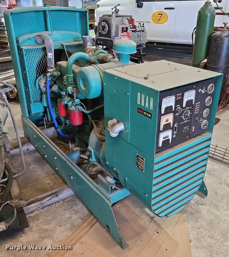 image for item EQ2596 Onan 60.00DYA-15R generator
