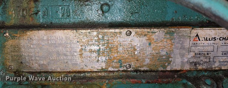 image for item EQ2596 Onan 60.00DYA-15R generator