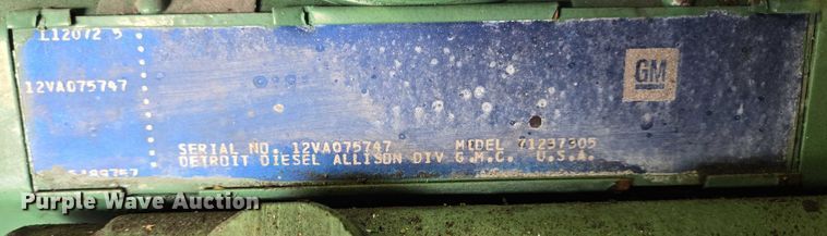 image for item EQ2600 Detroit Diesel 71 Series engine