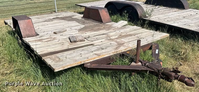 image for item ER2021 Shop built utility trailer