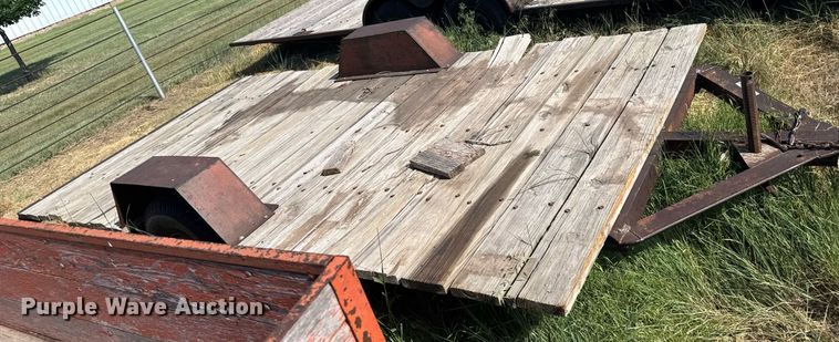 image for item ER2021 Shop built utility trailer