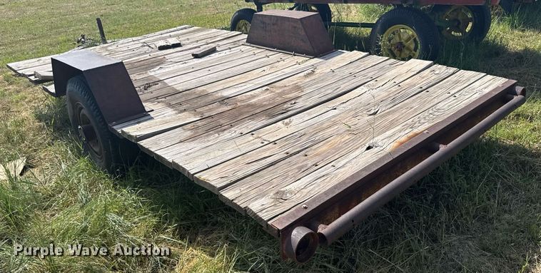 image for item ER2021 Shop built utility trailer