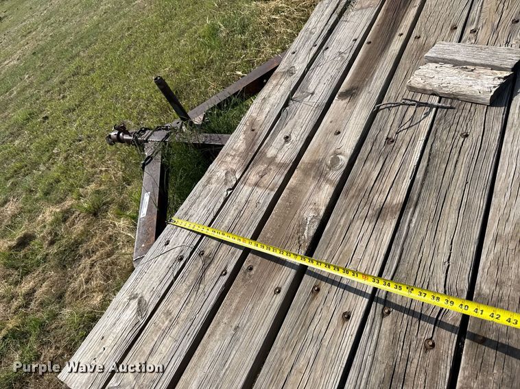 image for item ER2021 Shop built utility trailer