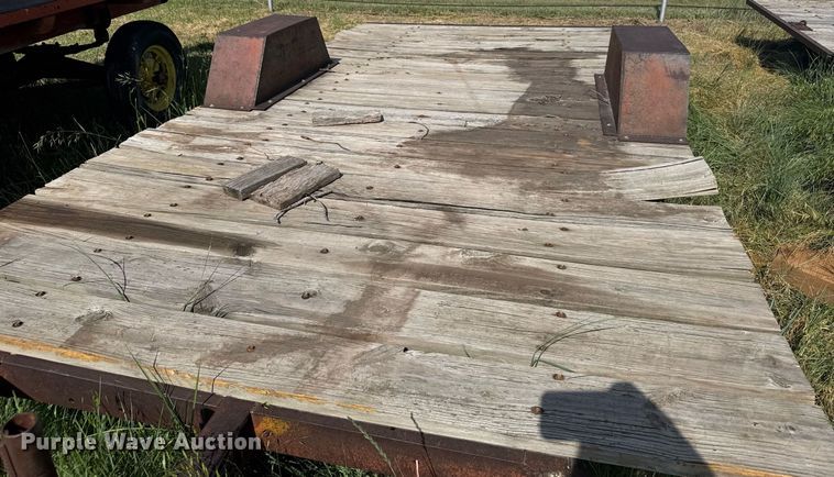 image for item ER2021 Shop built utility trailer