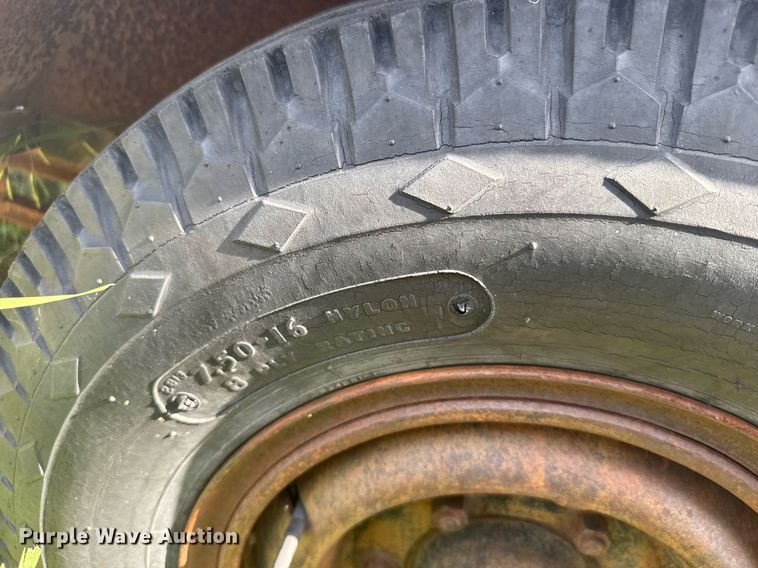 image for item ER2021 Shop built utility trailer