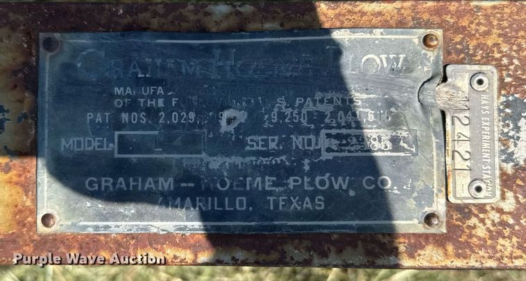 image for item ER2033 Graham Hoeme Plow L chisel