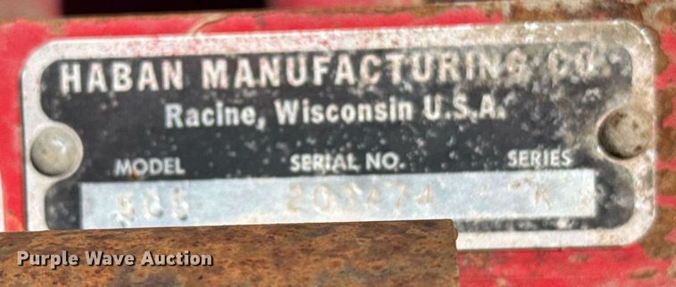 image for item ER2034 Haban 505 flail mower