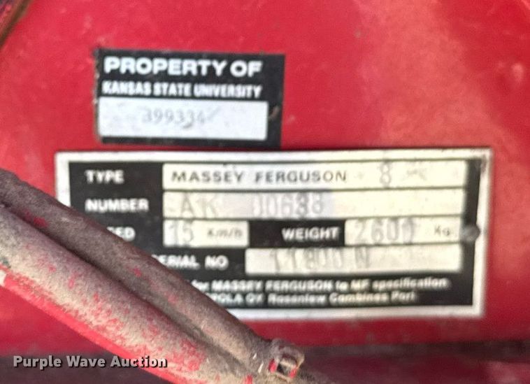 image for item ER2038 Massey Ferguson 8 combine