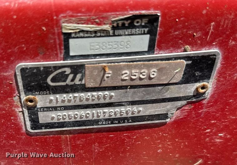 image for item ER2047 Cub Cadet 782 lawn tractor