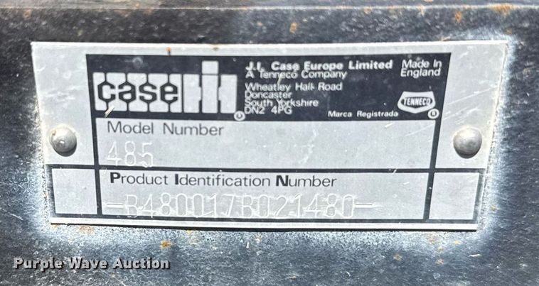 image for item ER2068 1988 Case IH 485 tractor