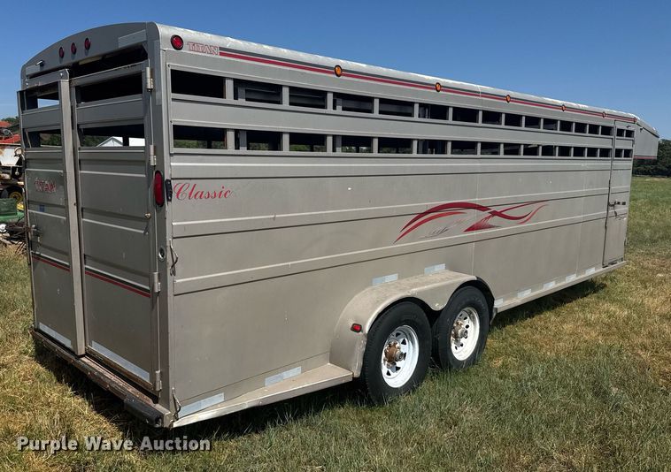 image for item ER2069 2006 Titan 1R6097 livestock trailer