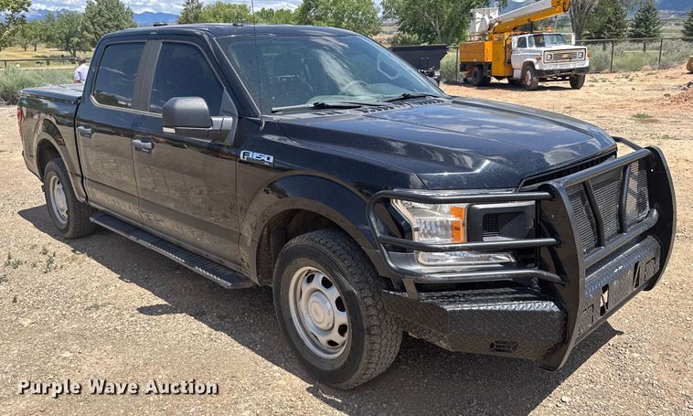 image for item ER2073 2018 Ford F150 SuperCrew pickup truck