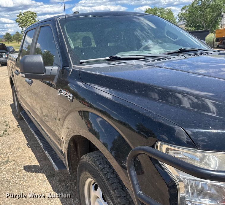 image for item ER2073 2018 Ford F150 SuperCrew pickup truck