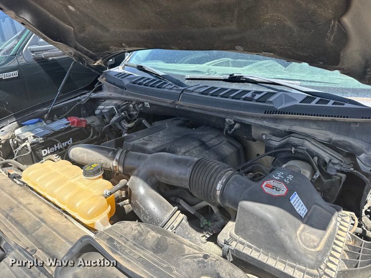 image for item ER2073 2018 Ford F150 SuperCrew pickup truck