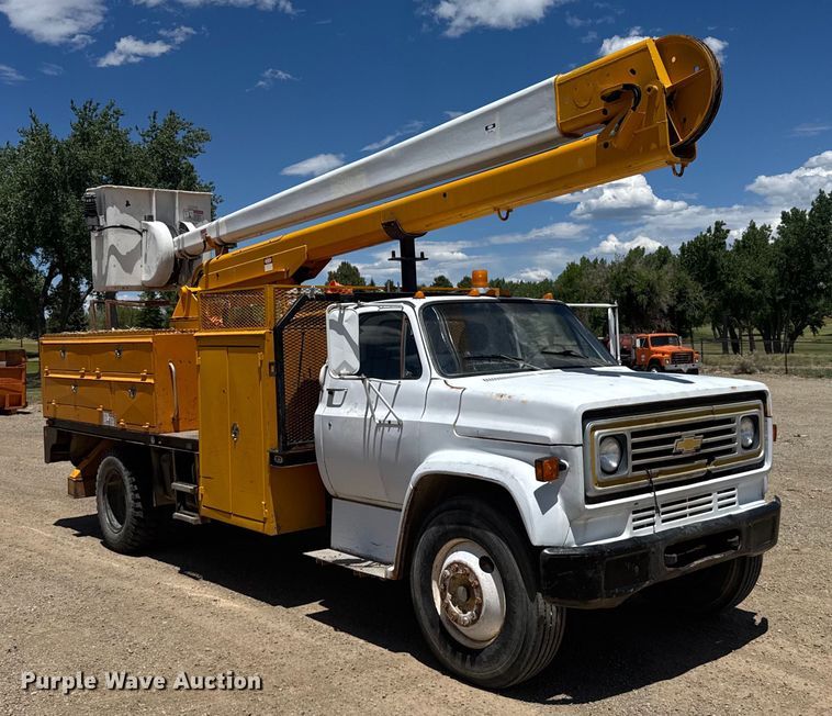 image for item ER2078 1981 Chevrolet C70 bucket truck