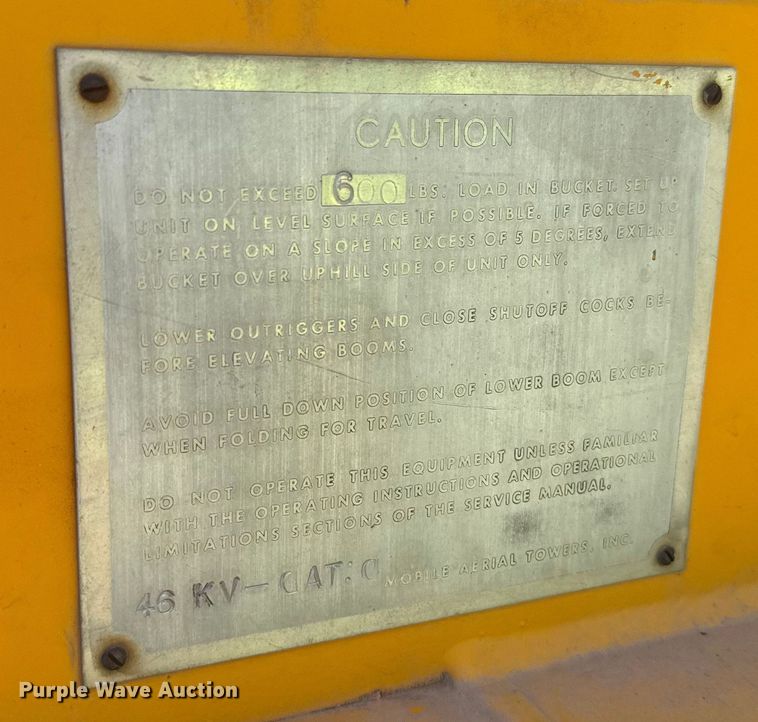 image for item ER2078 1981 Chevrolet C70 bucket truck