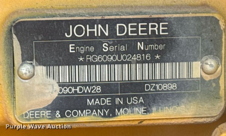 image for item ER2083 2016 John Deere 772GP motor grader